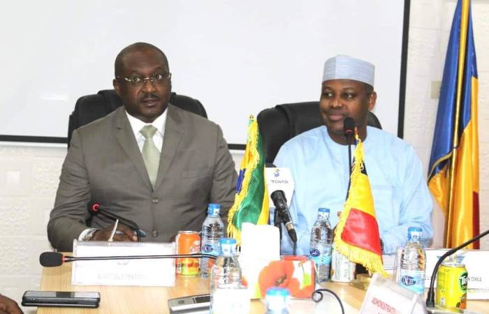 Tchad:  Signature d’accords aériens entre le TCHAD et le GABON