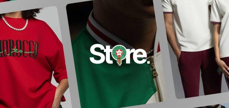 La boutique officielle de la Fédération Royale Marocaine de Football lance une nouvelle collection lifestyle et estivale