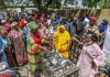 Tchad: Amina Priscille Longoh remet un  lot de matériel aux vendeuses de poissons 