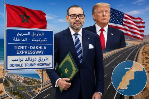 la-voie-express-tiznit-dakhla-baptisee-donald-j-trump-highway-traduit-la-profondeur-des-relations-d-amitie-entre-maroc-et-les-etats-unis-d-amerique