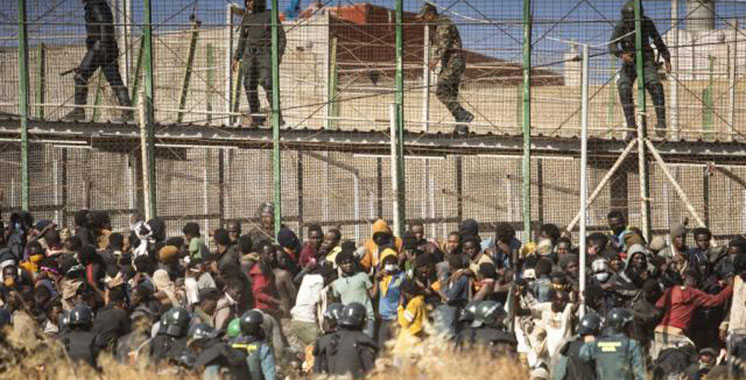 Migrants Melilla 
